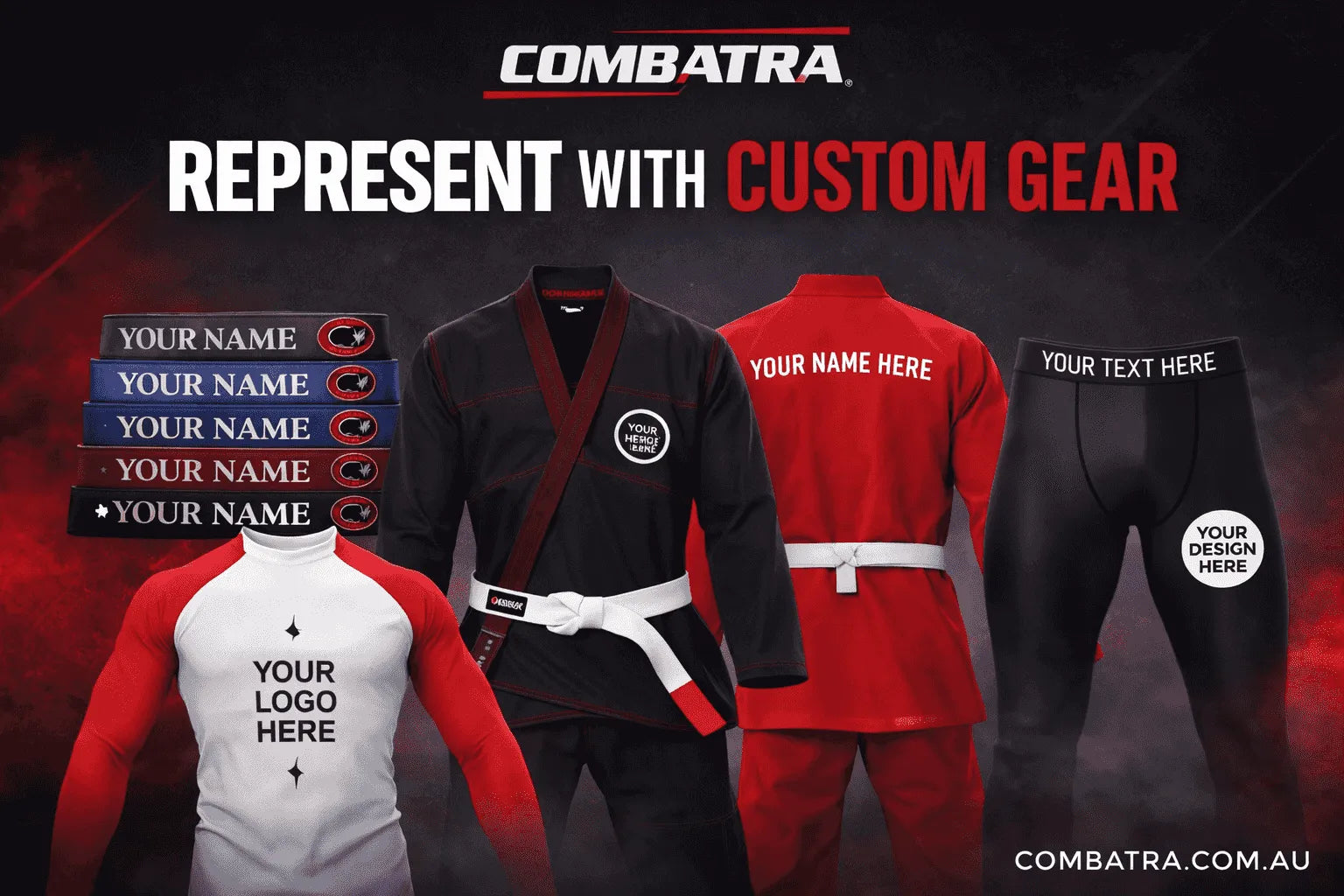 BJJ athlete reviewing custom Gi designs