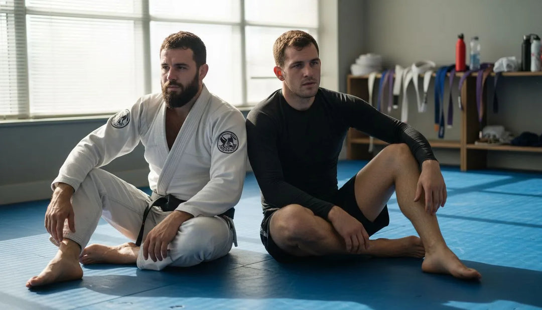 BJJ gi and no-gi uniforms scene
