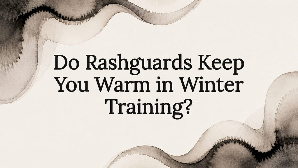 Decorative title card illustration for rashguards article