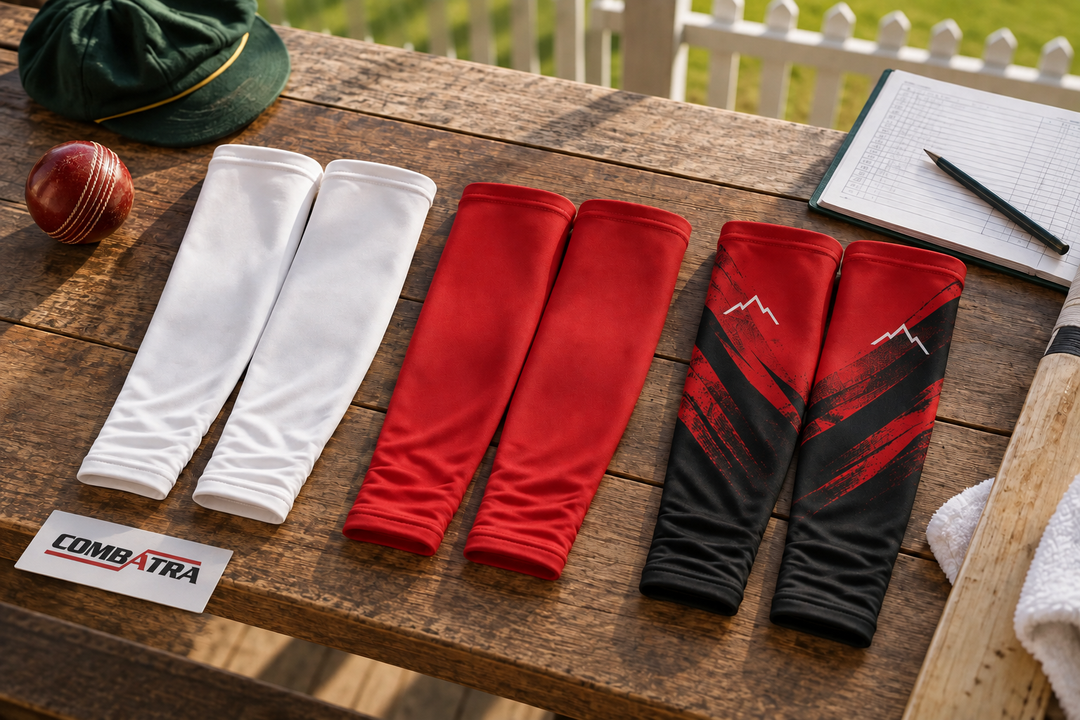 Cricket Arm Sleeves Australia: Resolve team approval and fit before choosing white, red or custom sleeves.