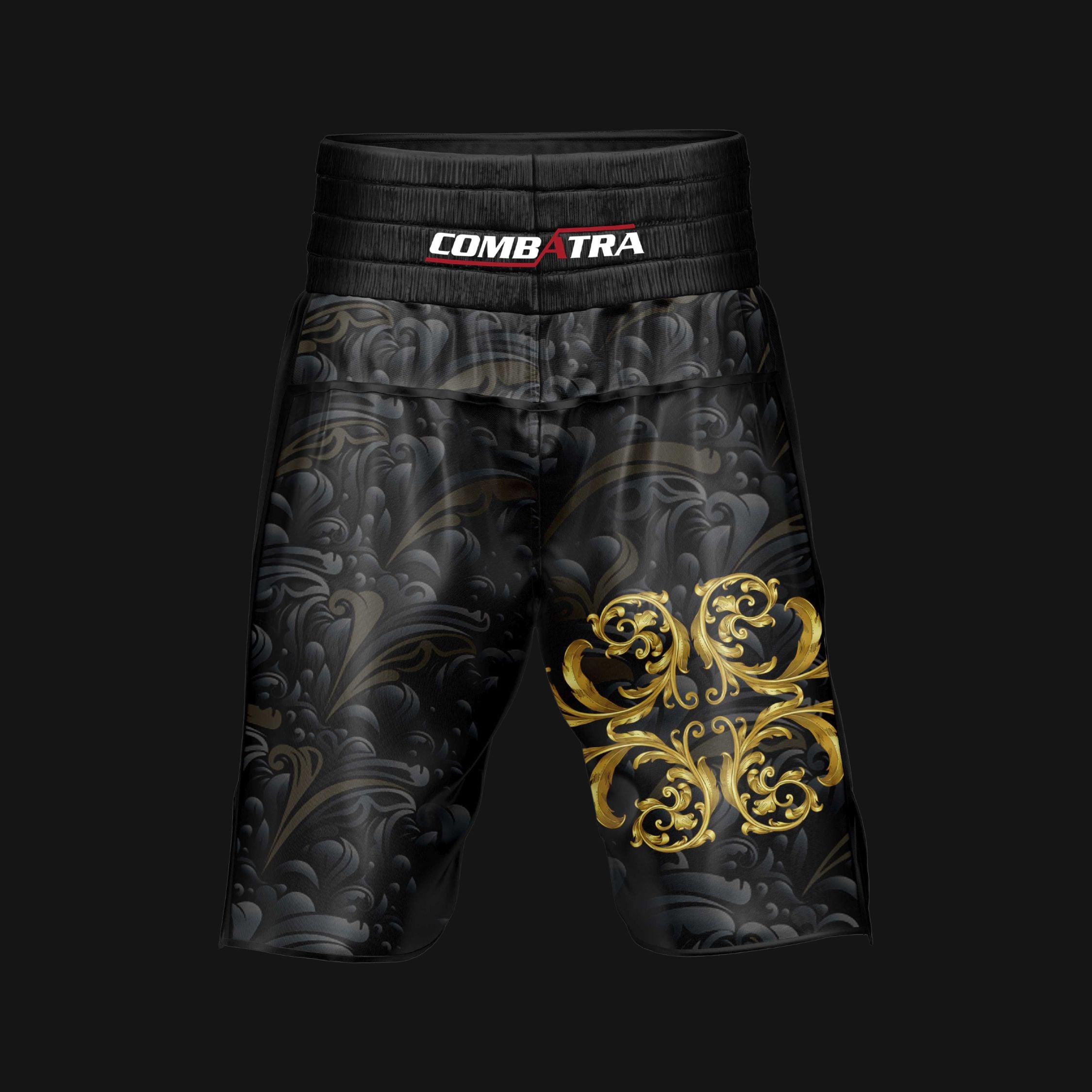 Black and Golden  Boxer Short