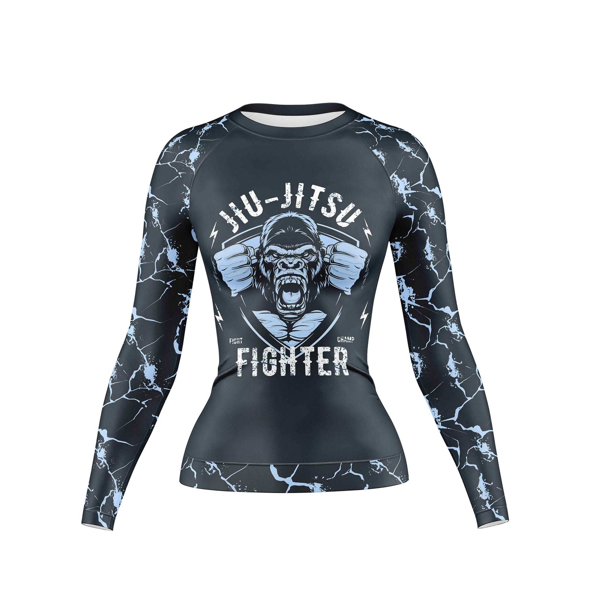 Chill Monkey Compression Rash Guard For Women