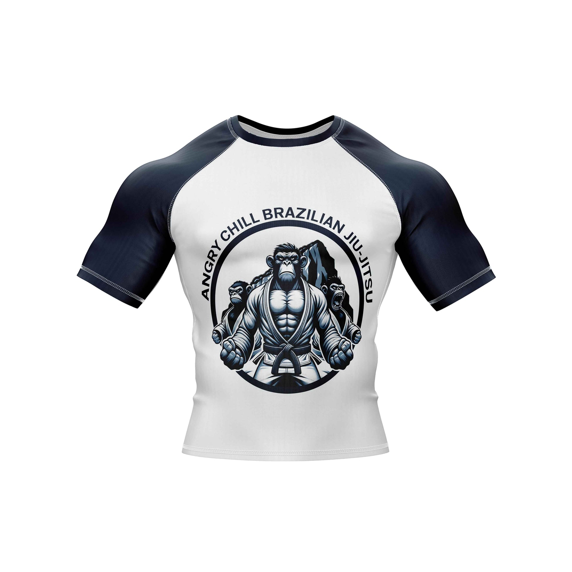 Brazilian Jiu Jitsu Chill Monkey Compression Rash Guard