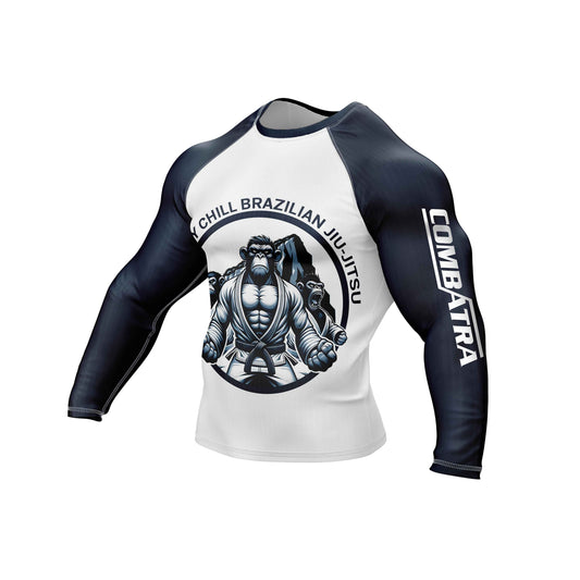 Brazilian Jiu Jitsu Chill Monkey Compression Rash Guard