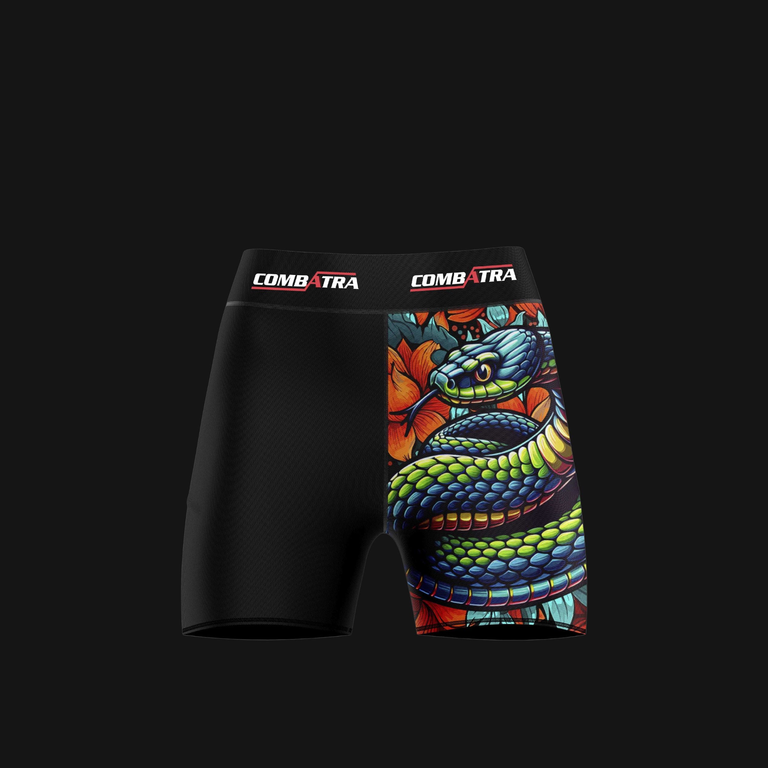 Venom Strike Women’s  Compression Shorts -  Combat Shorts