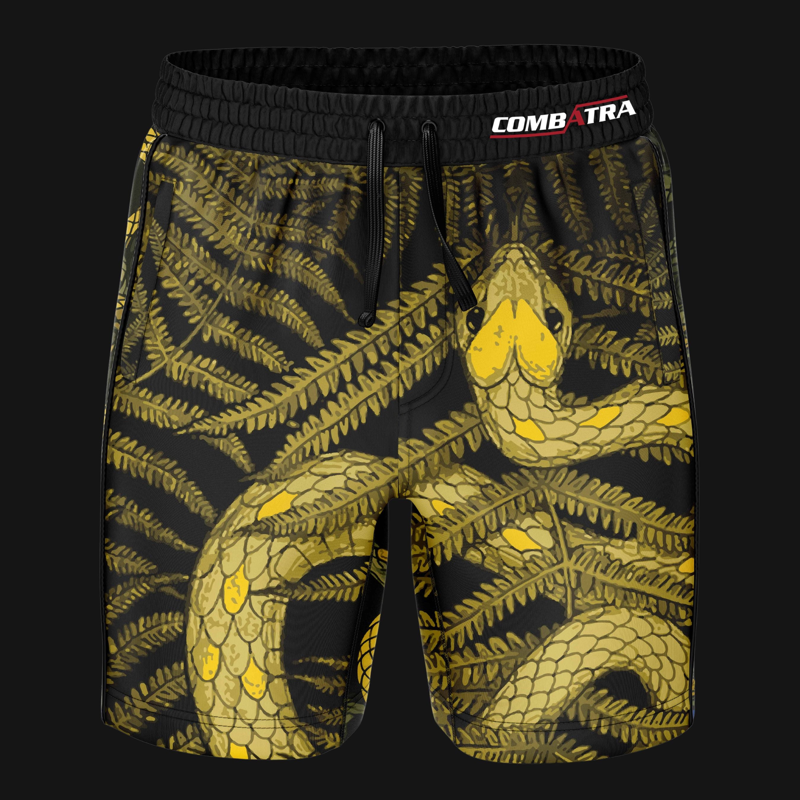 Abstract Snake fury Training Shorts