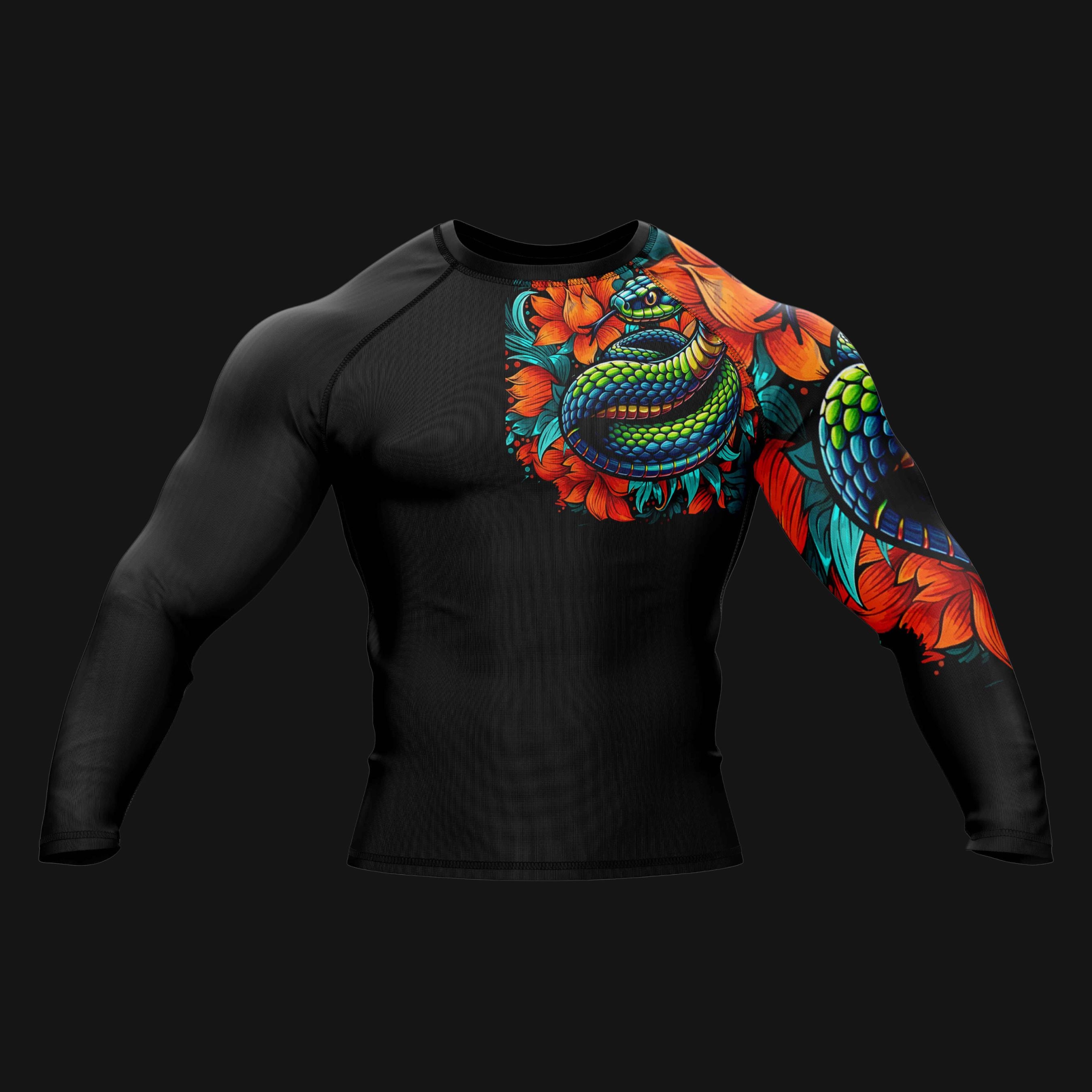 Venom Strike Compression Rash Guard