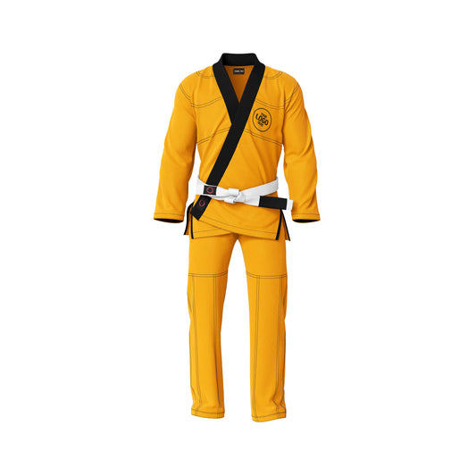 Custom Yellow Brazilian Jiu Jitsu Gi