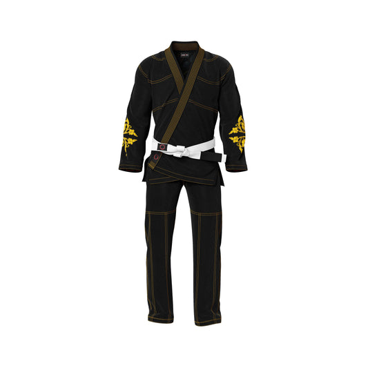Golden Black Premium Brazilian Jiu Jitsu Gi