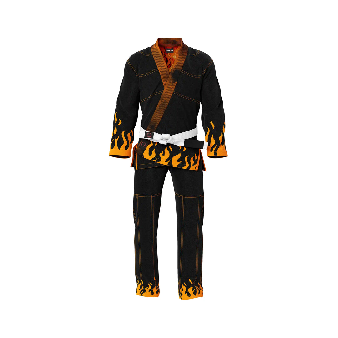 Inferno Reaper Skull Premium BJJ Gi | Combatra