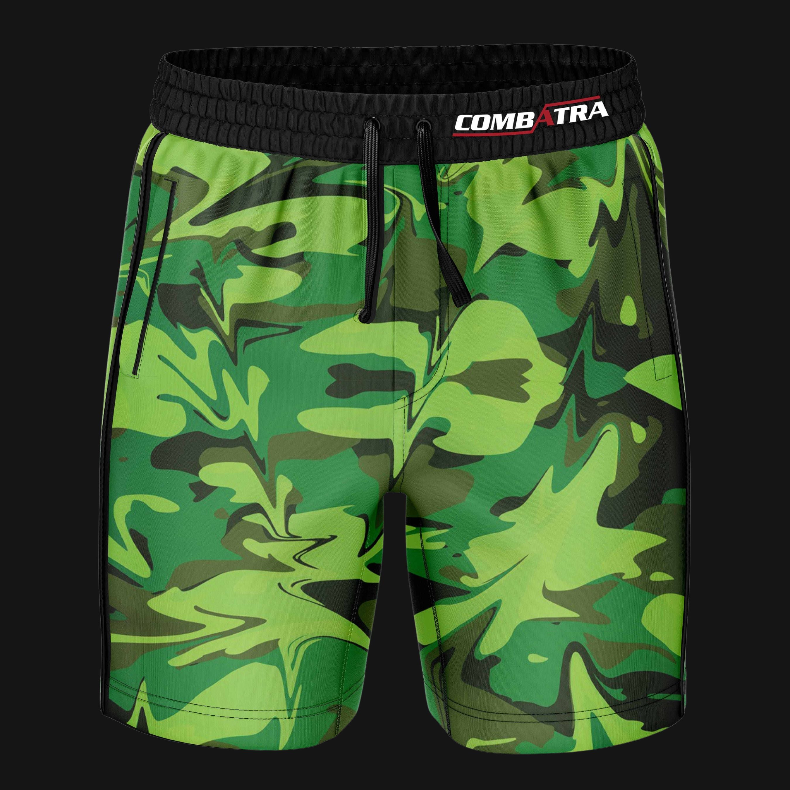 Green camo Battle Field Training Shorts