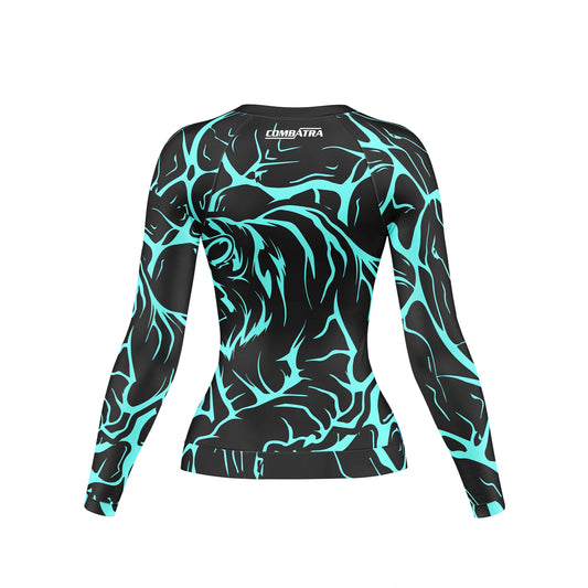Energy Tiger Compression Rash Guard For Women