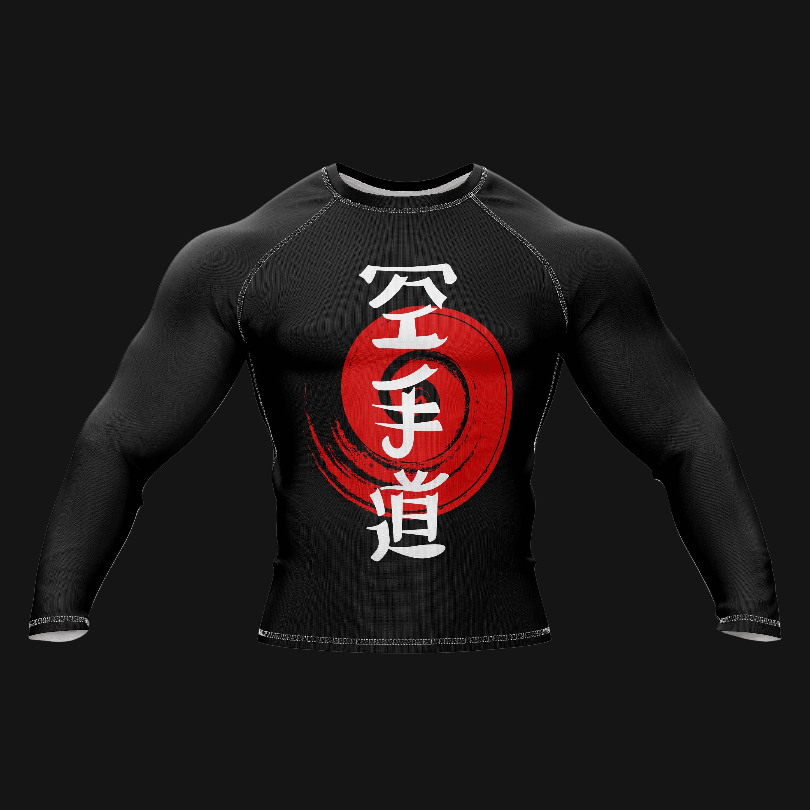 Black Edition Compression Rash Guard