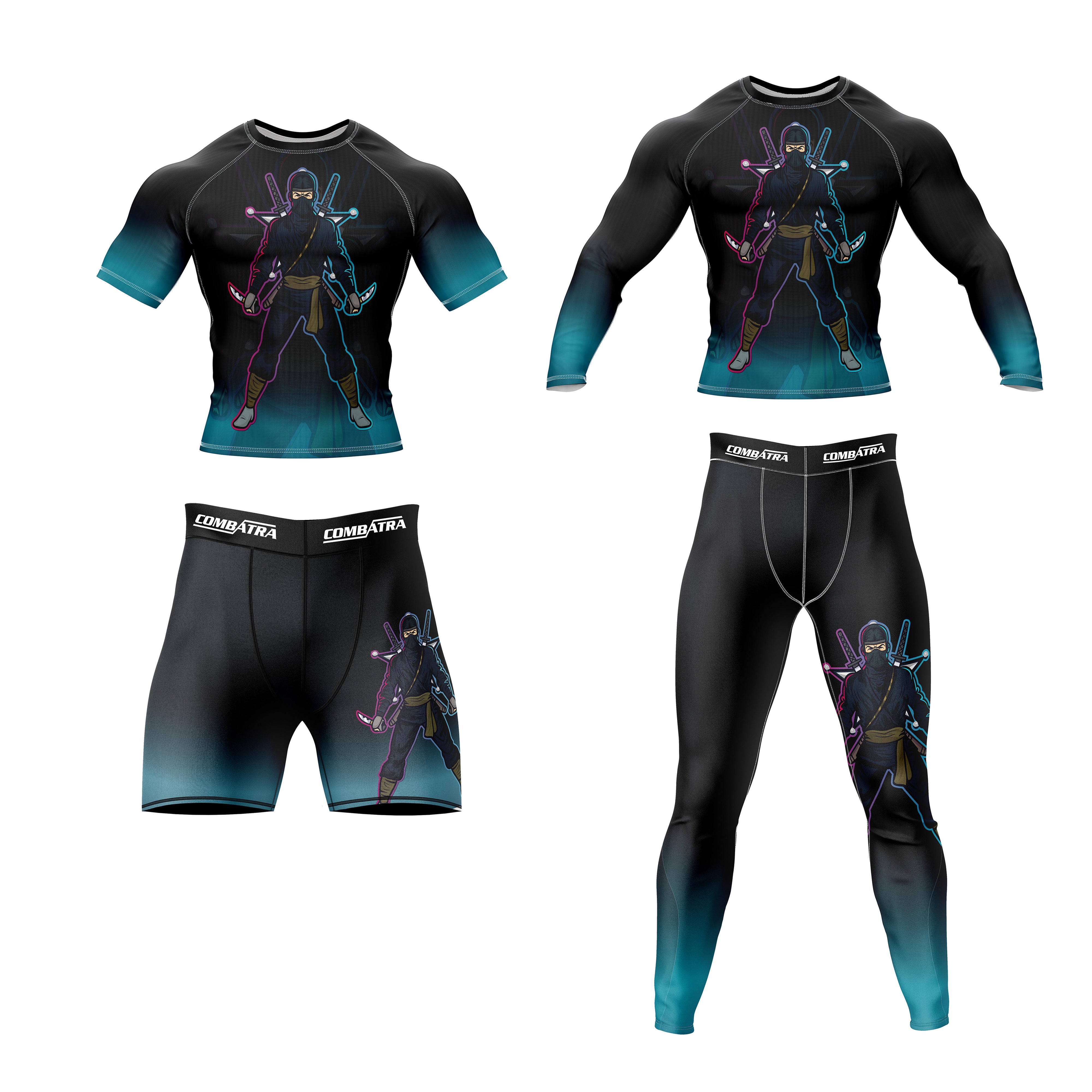 Cyber Ninja Compression Shorts