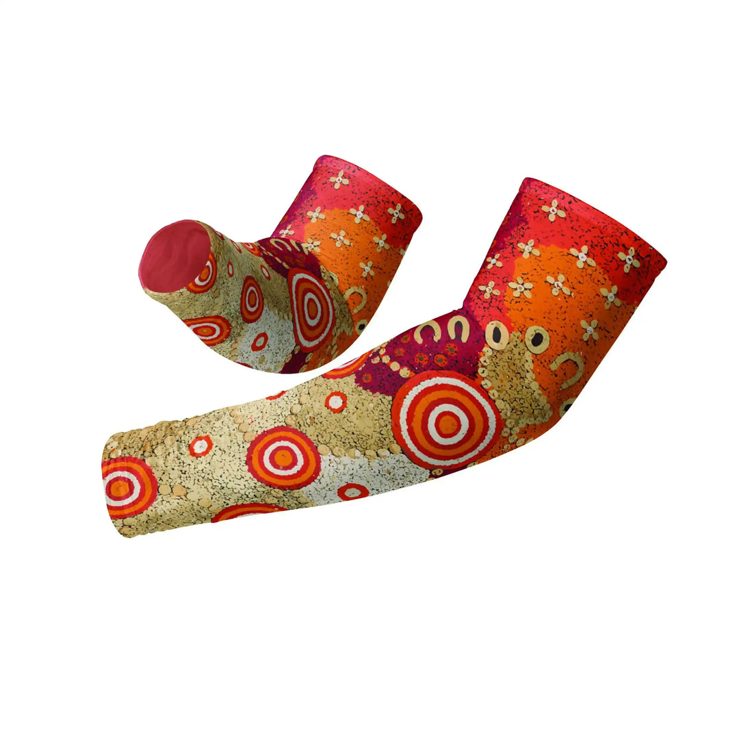 Combatra Outback Desert Circle Arm Sleeves – UPF 50+