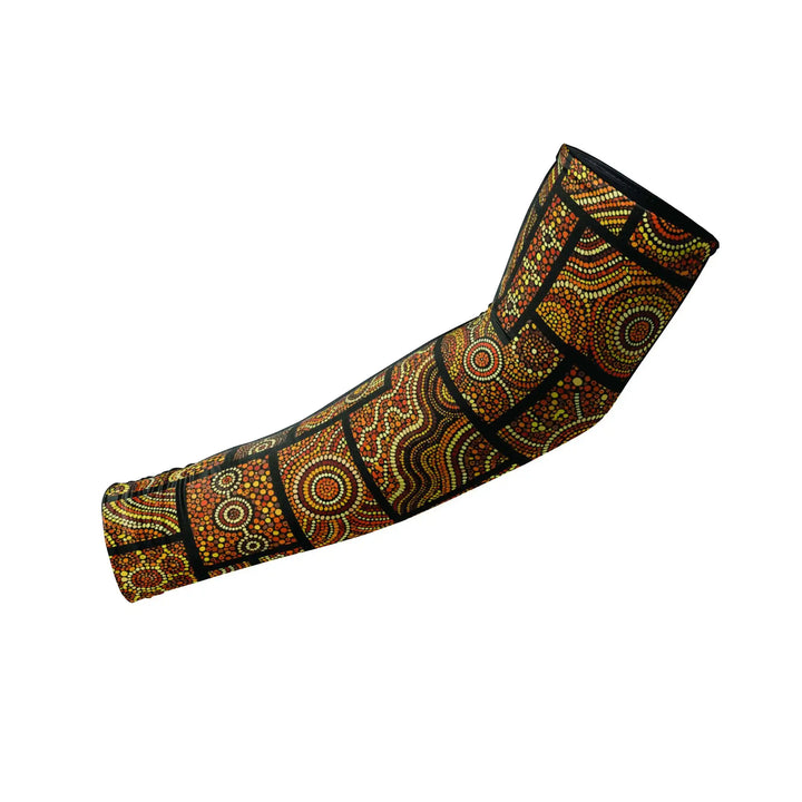 Combatra Outback Geometrical Pattern Arm Sleeves – UPF 50+