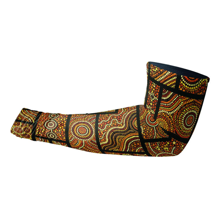 Combatra Outback Geometrical Pattern Arm Sleeves – UPF 50+