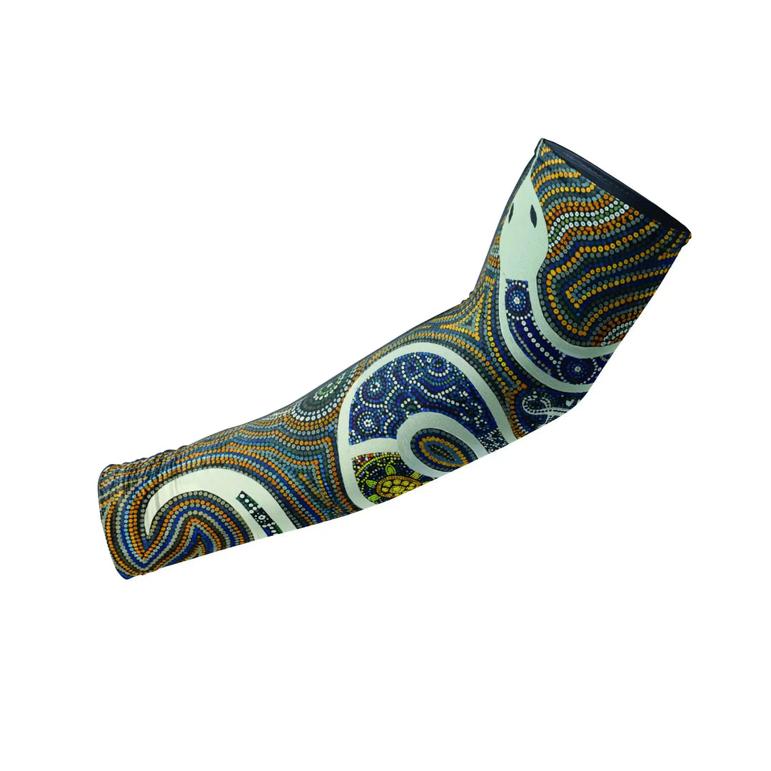 Combatra Outback Ancient Snake Art Arm Sleeves – UPF 50+