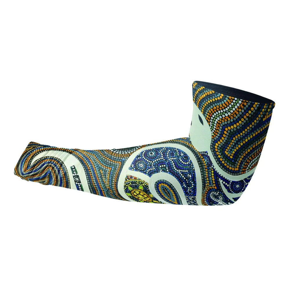 Combatra Outback Ancient Snake Art Arm Sleeves – UPF 50+