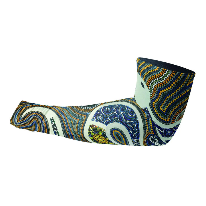 Combatra Outback Ancient Snake Art Arm Sleeves – UPF 50+