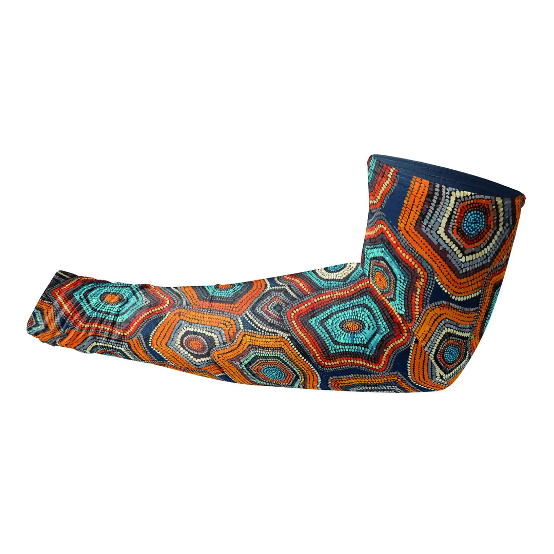 Combatra Outback Dot Patch Work Arm Sleeves – UPF 50+