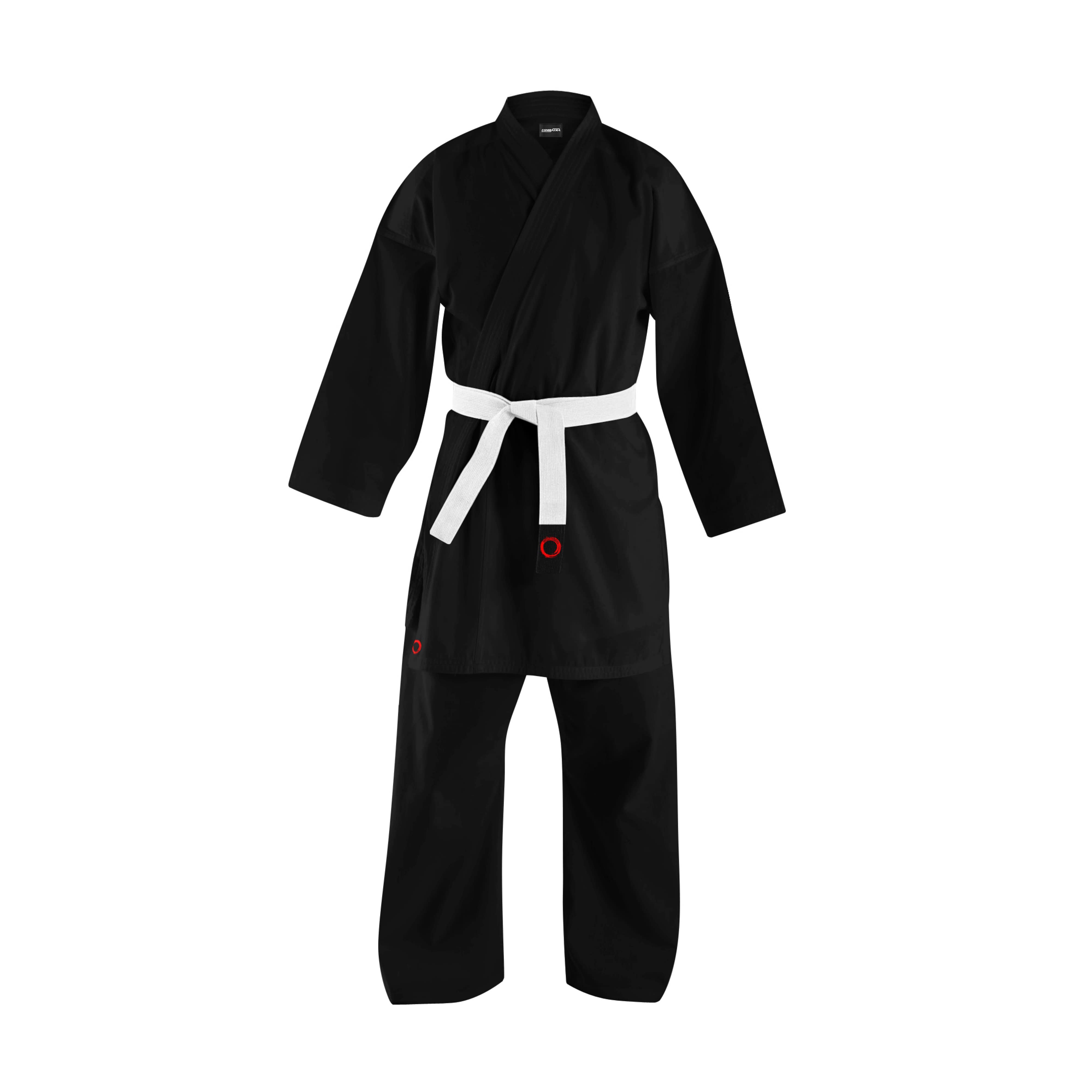 14 oz Durable Black Karate Uniform