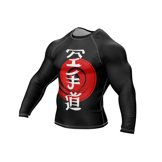 Black Edition Compression Rash Guard - Combatra