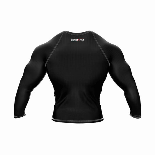 Black Edition Compression Rash Guard - Combatra