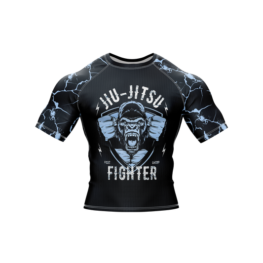 Jiu Jitsu Chill Monkey Compression Rash Guard - Combatra