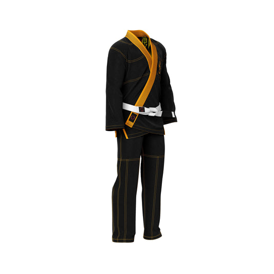 Yellow Black Vegeta  Premium Brazilian Jiu Jitsu Gi