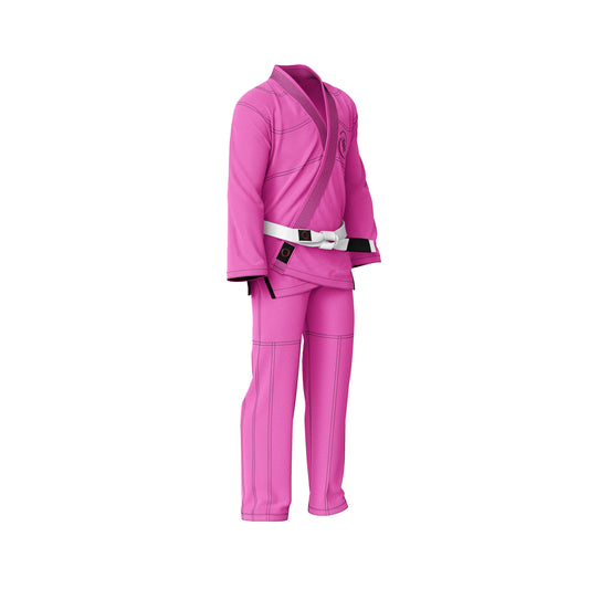 Custom Pink Brazilian Jiu JItsu gi