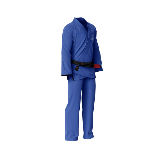 Custom Plain Blue Brazilian Jiu Jitsu gi