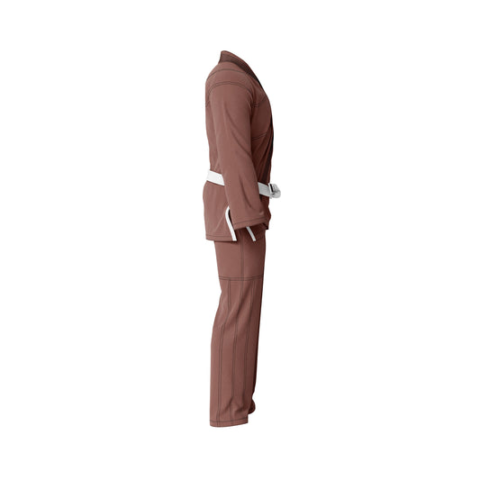 Custom Brown Brazilian Jiu JItsu gi