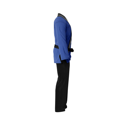 Basic Blue with Black threads  Jiu-Jitsu Gi
