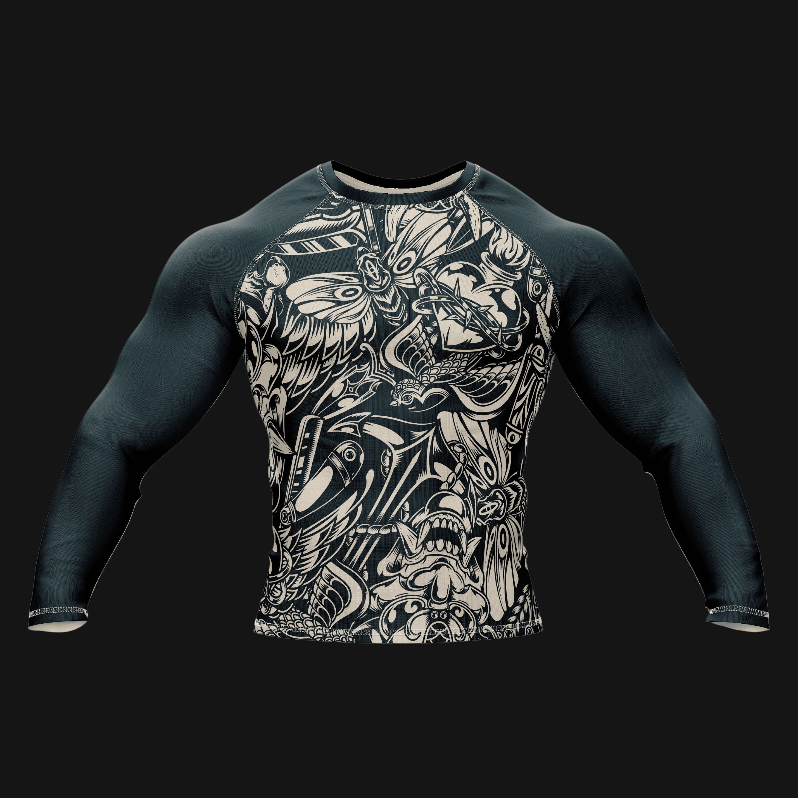 Classic Tattoo Compression Rash Guard