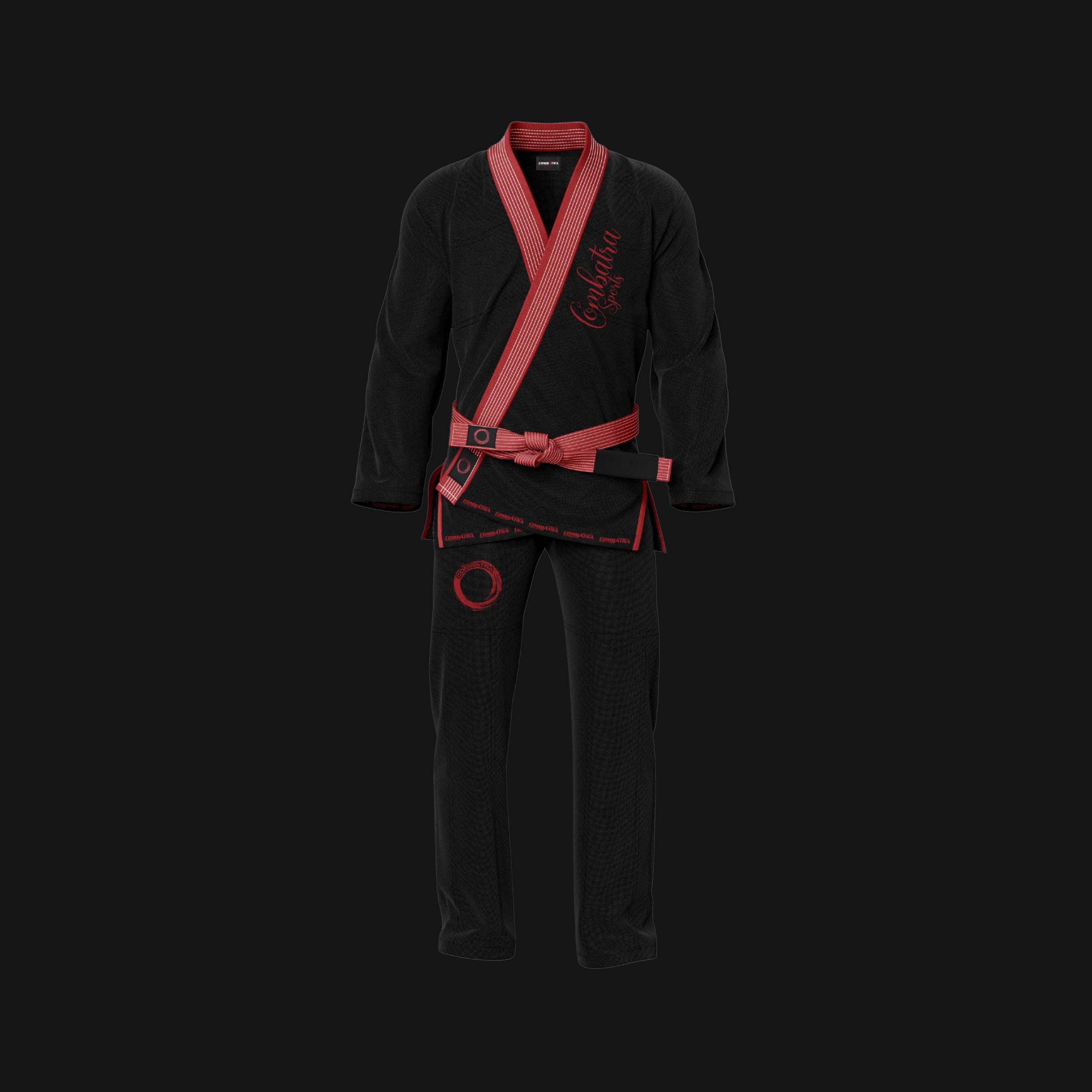 Basic Black with Red threads  Jiu-Jitsu Gi