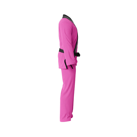 Basic Pink with Black threads  Jiu-Jitsu Gi