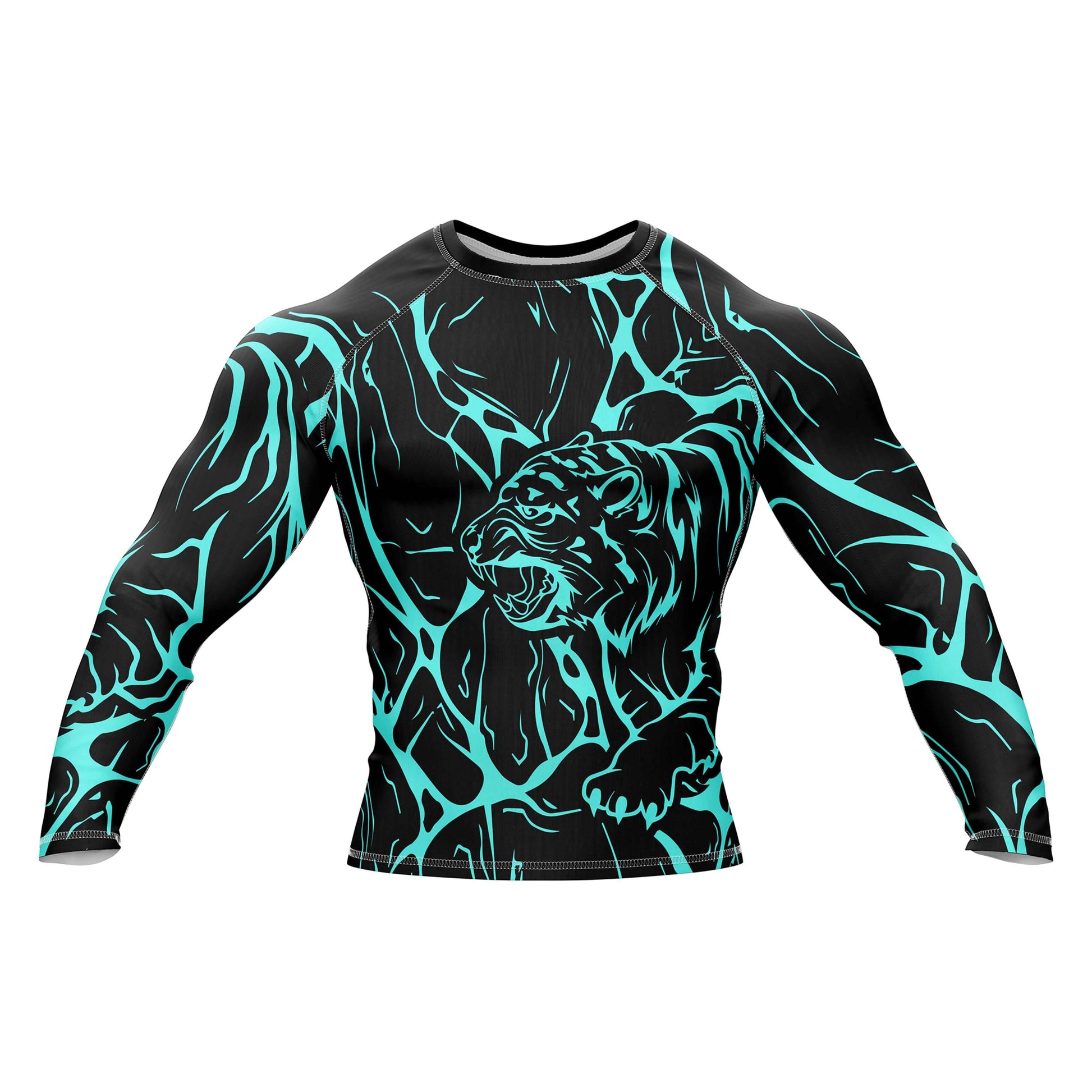 Energy Tiger Compression Rash Guard