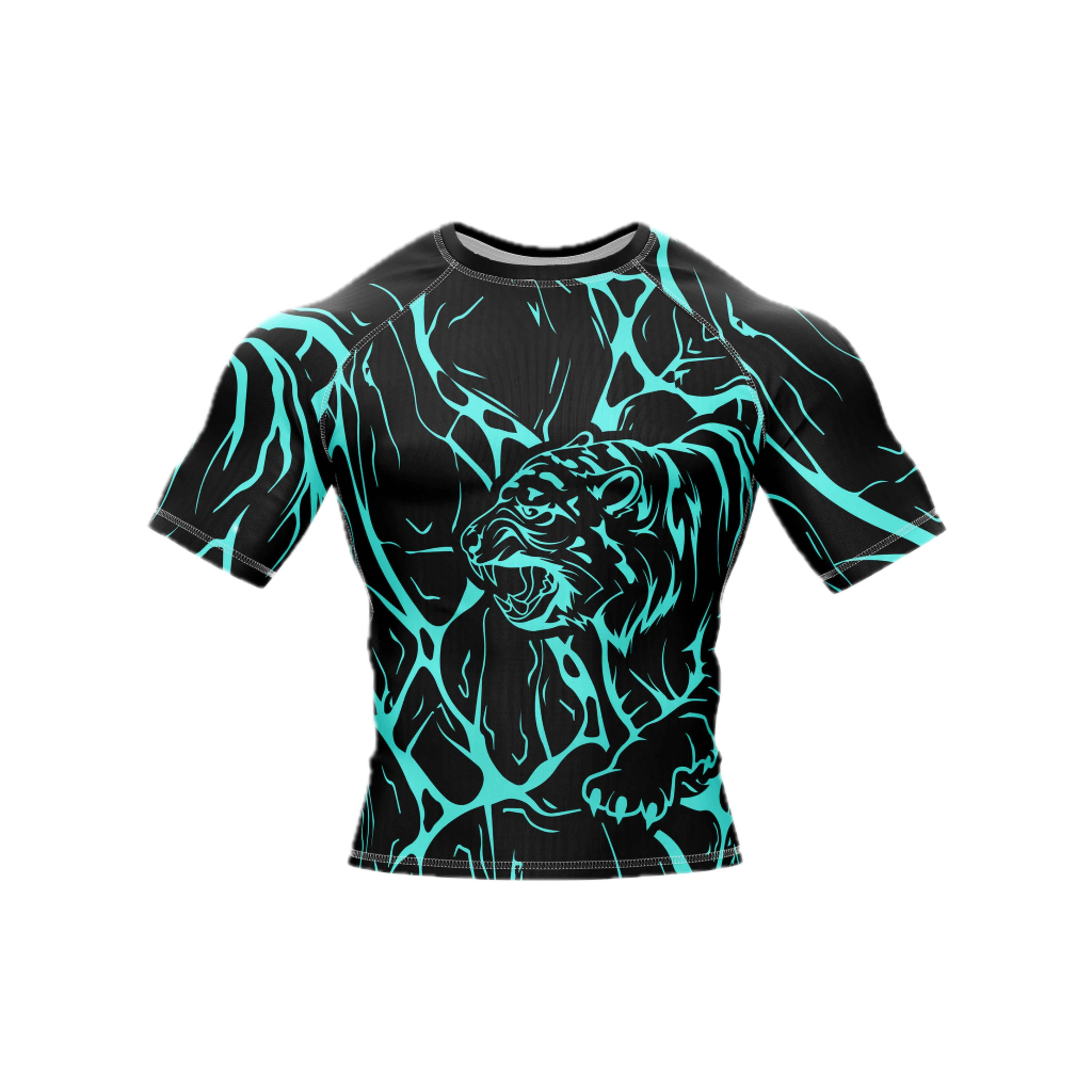Energy Tiger Compression Rash Guard