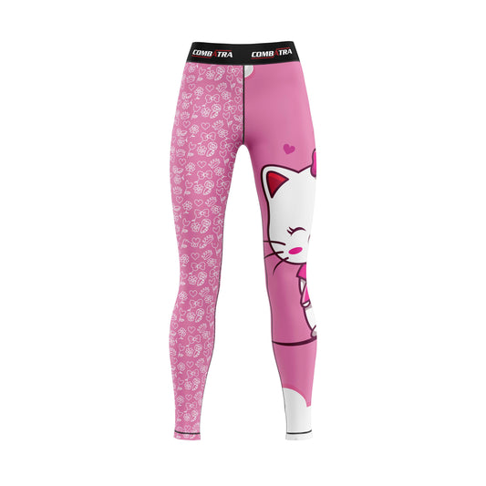 Cattified Rainbow Compression Pants  For Women