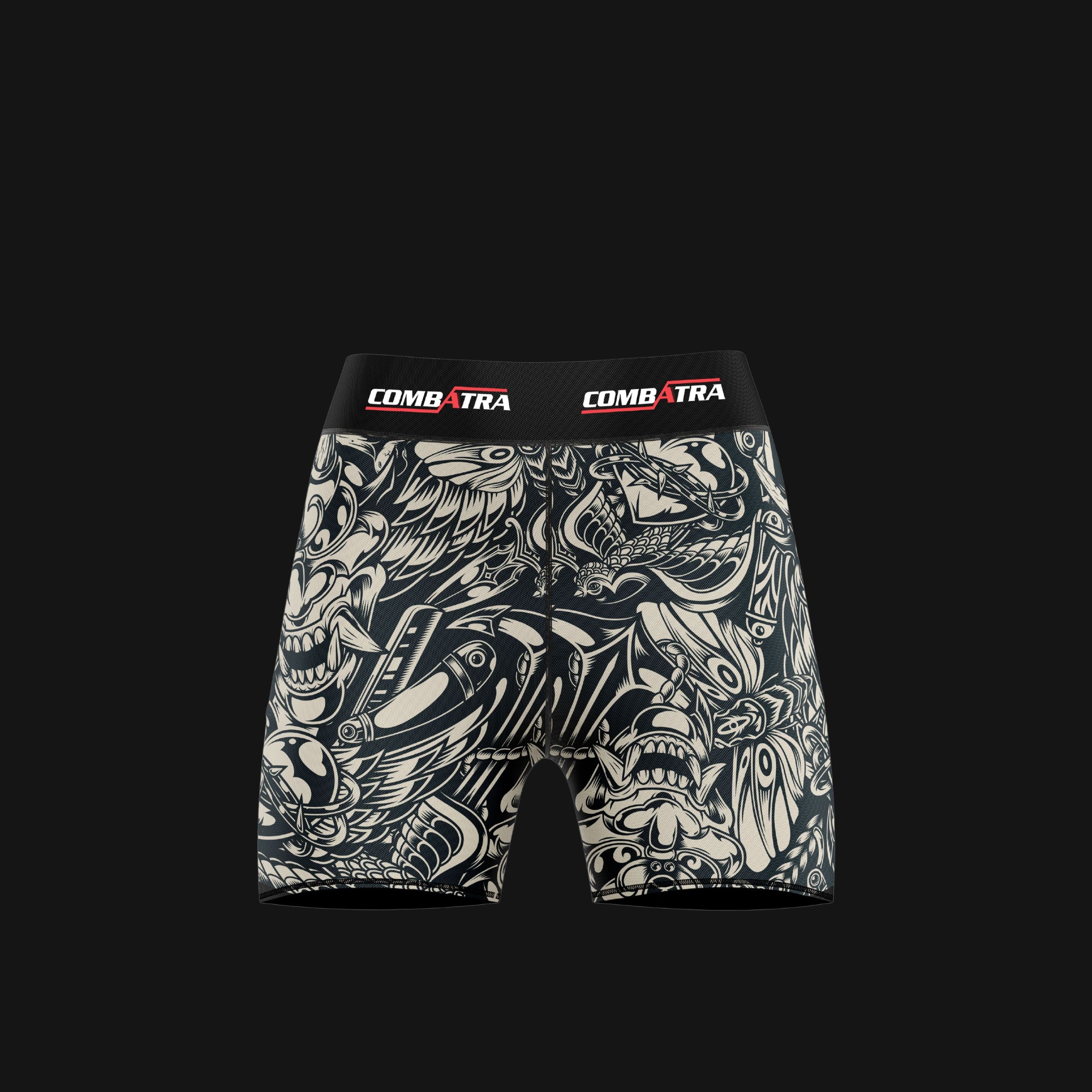 Classic Tattoo Women’s  Compression Shorts -  Combat Shorts