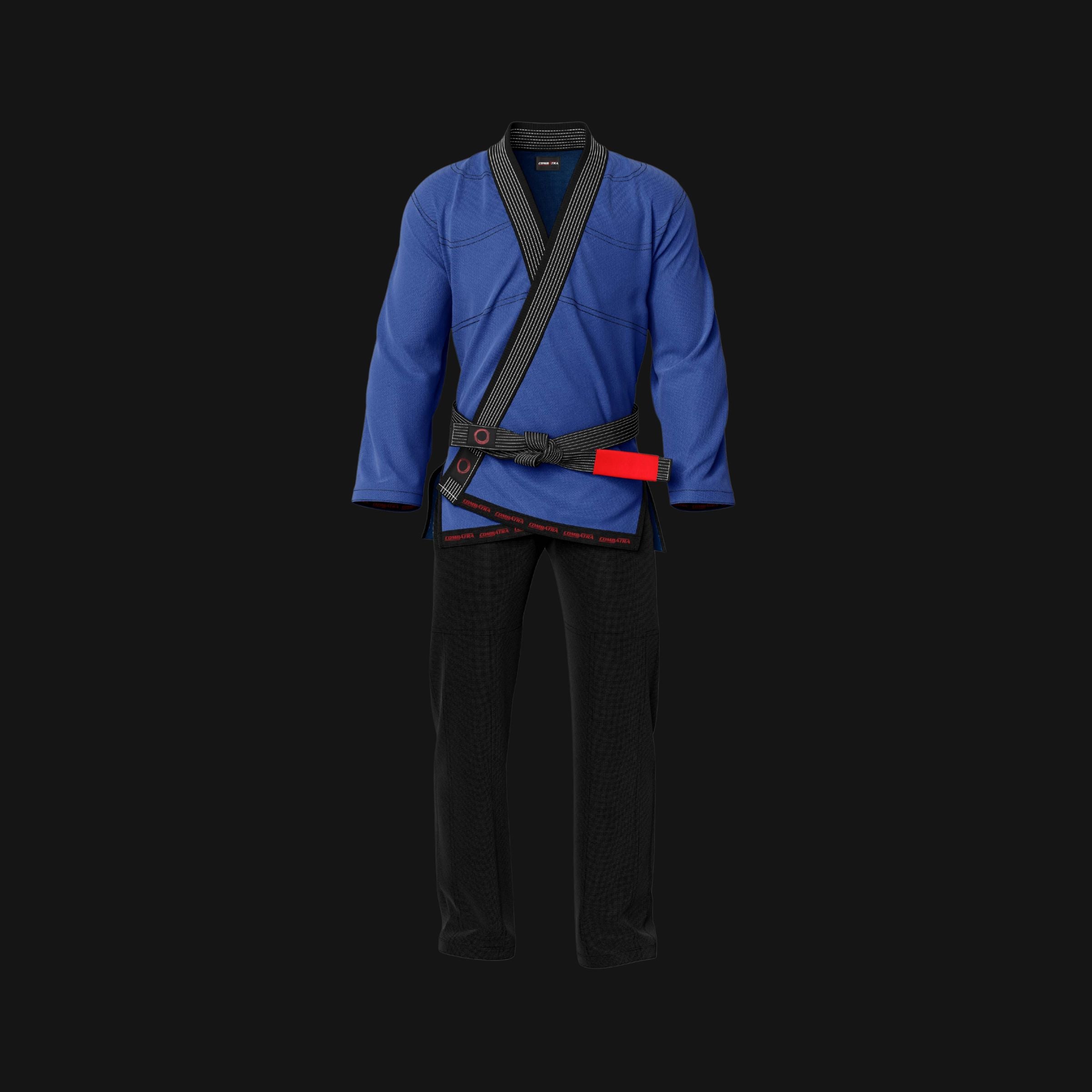 Basic Blue with Black threads  Jiu-Jitsu Gi