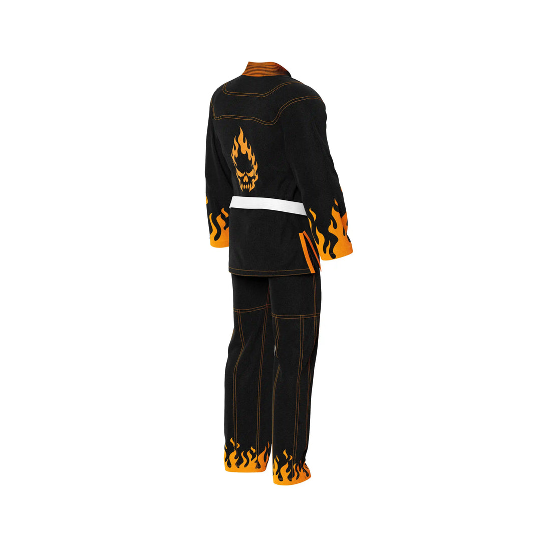 Inferno Reaper Skull Premium BJJ Gi | Combatra