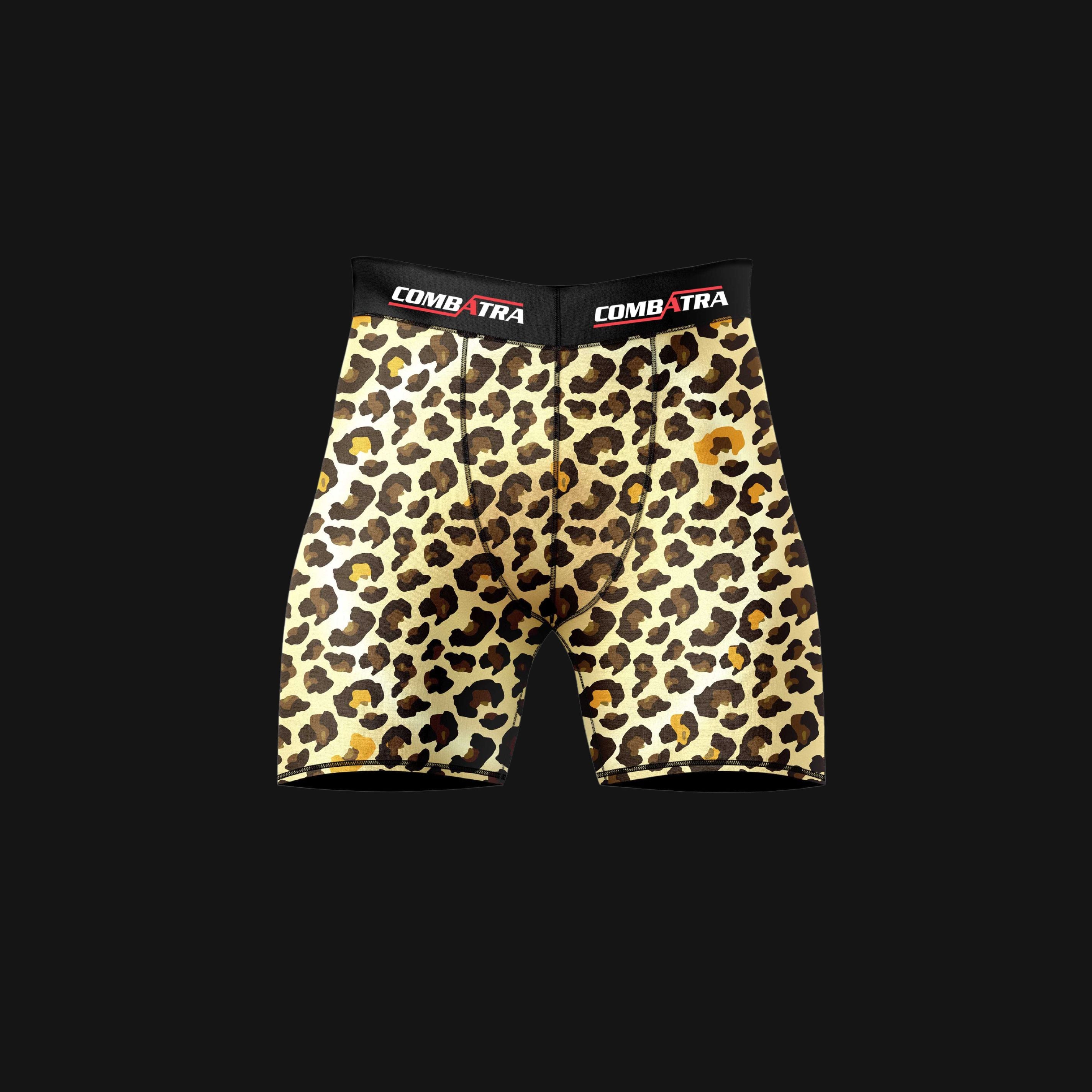 Leopard rage Compression Shorts