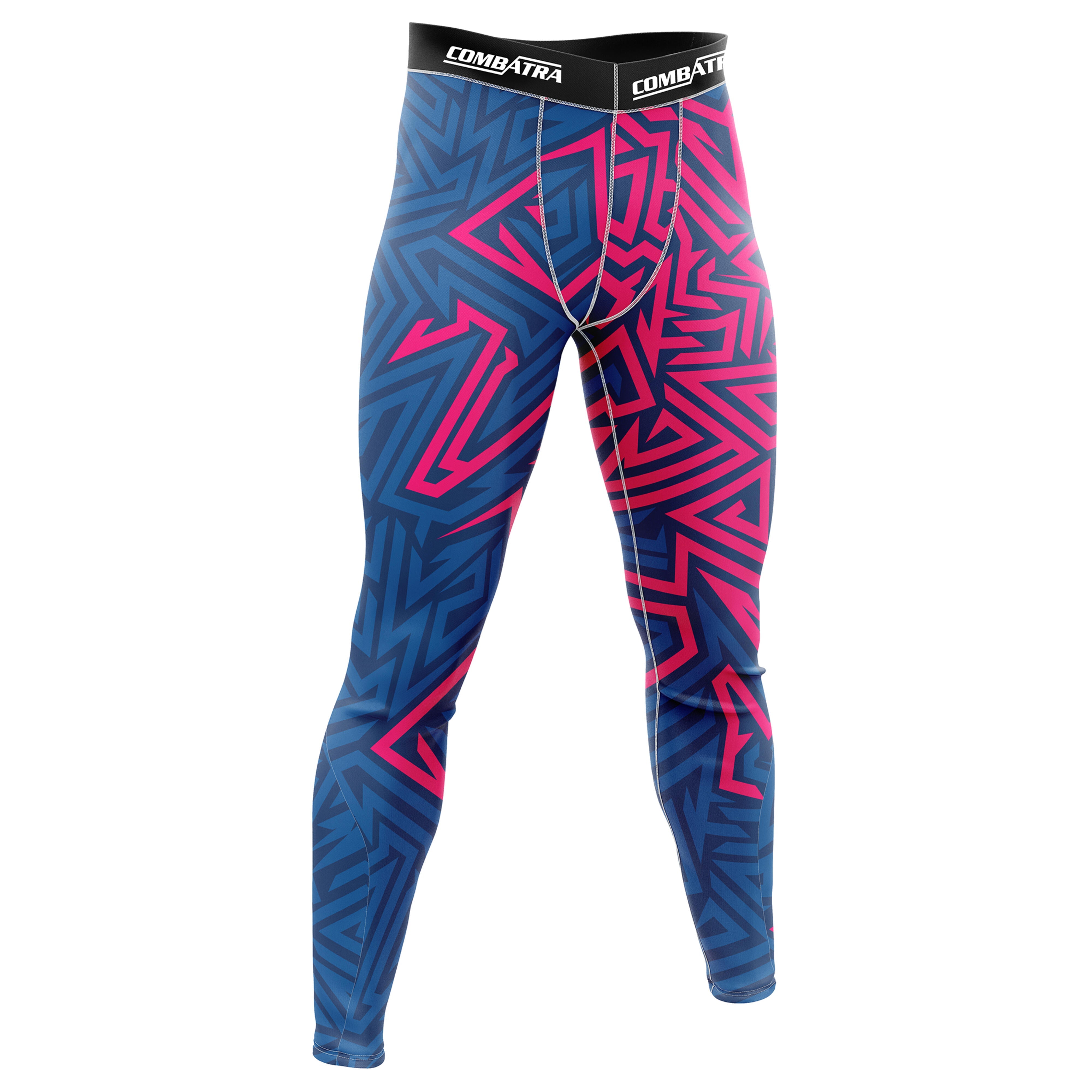 Abstract Geometric Compression Pants