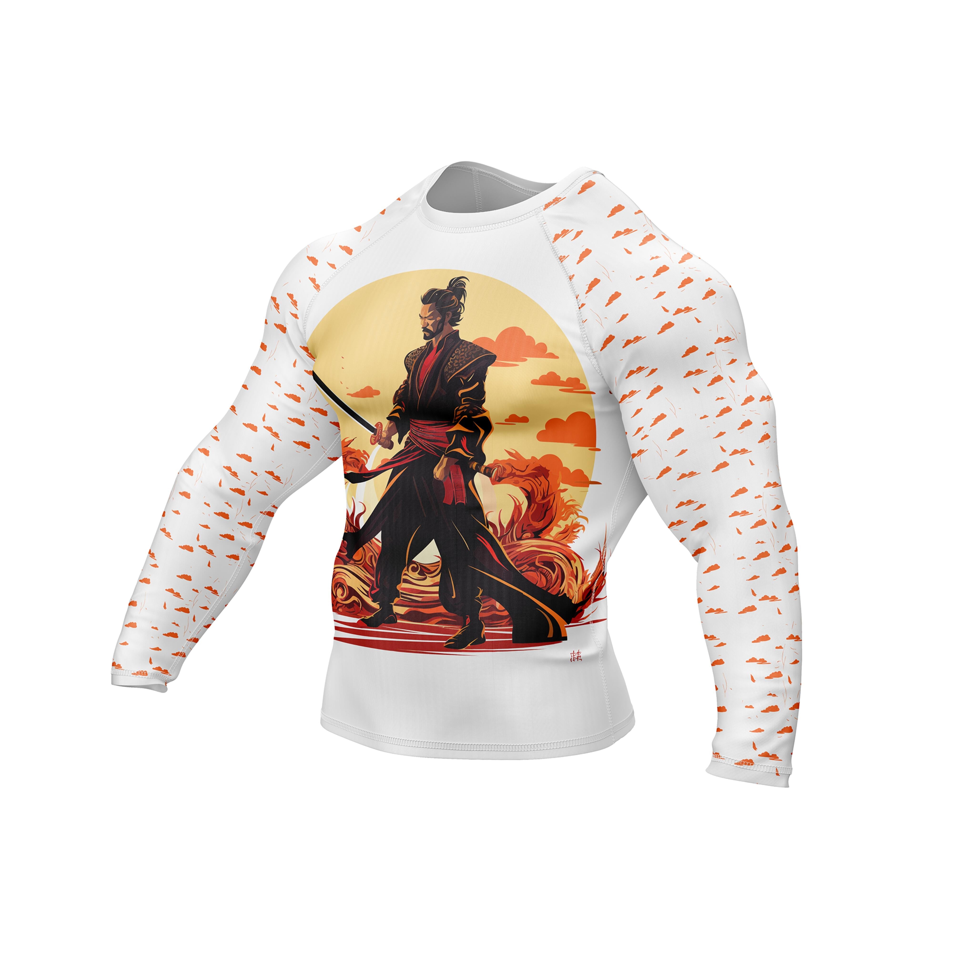 Samurai Warrior Compression Rash Guard