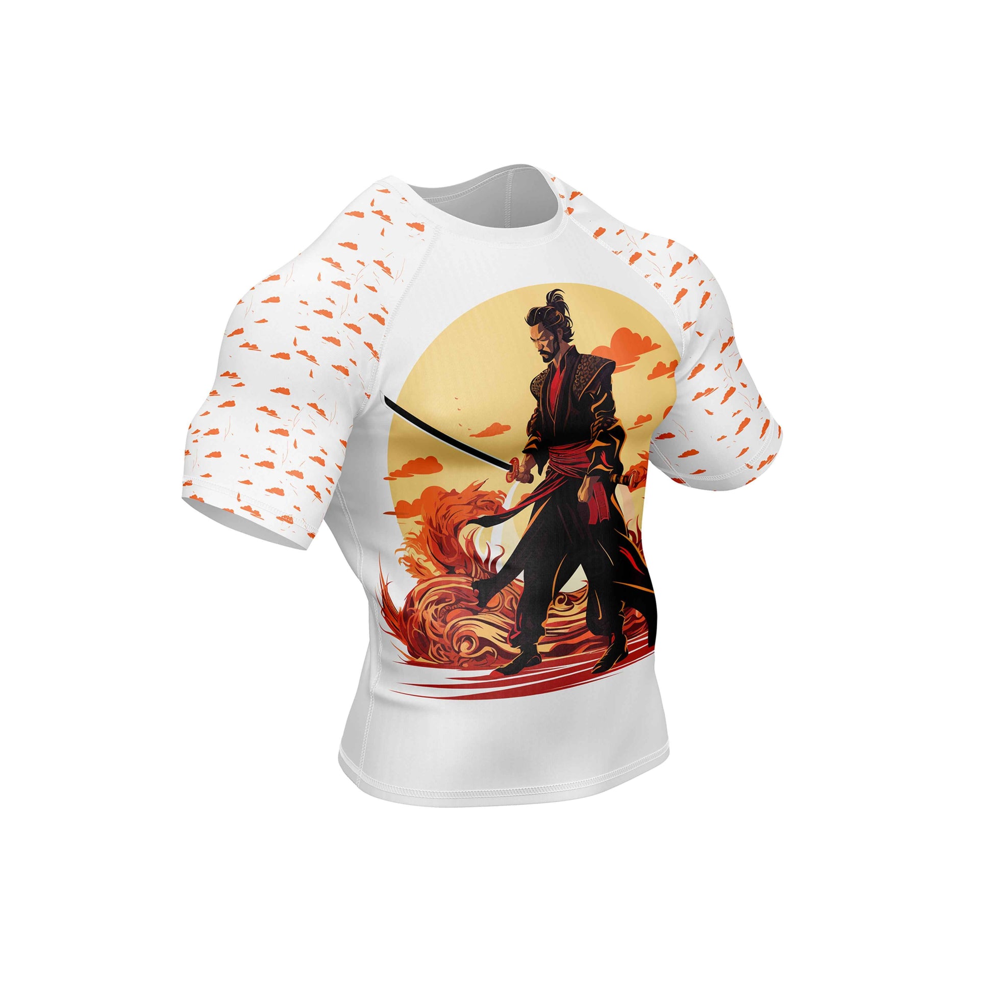 Samurai Warrior Compression Rash Guard