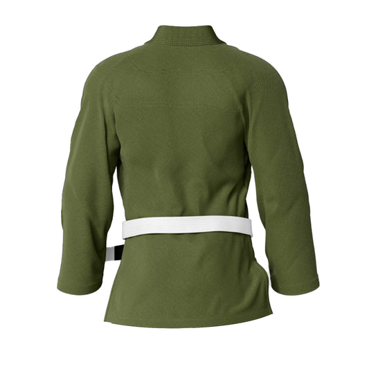 Combatra Olive Brazilian Jiu-Jitsu Gi Jacket - Combatra