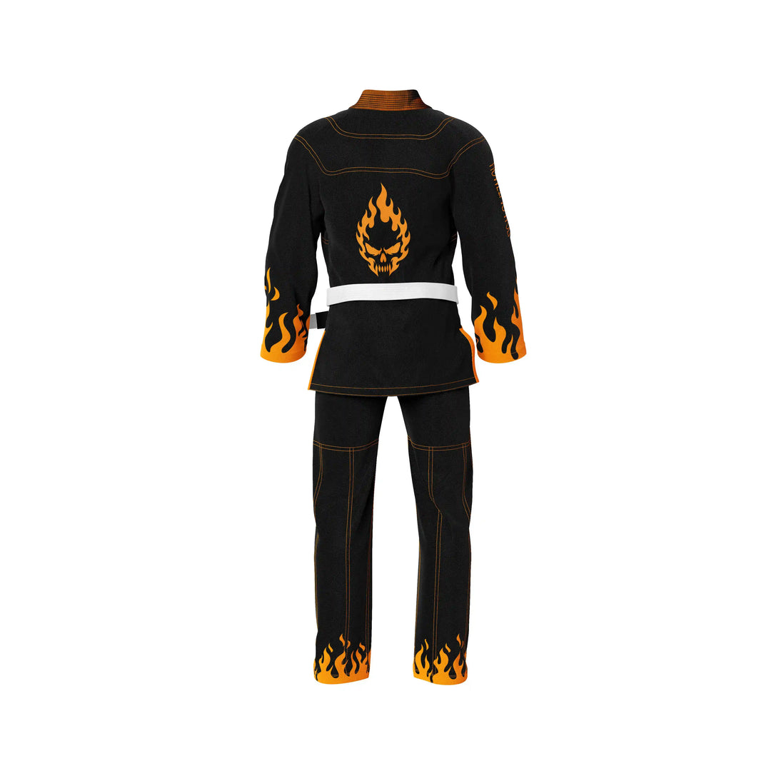 Inferno Reaper Skull Premium BJJ Gi | Combatra