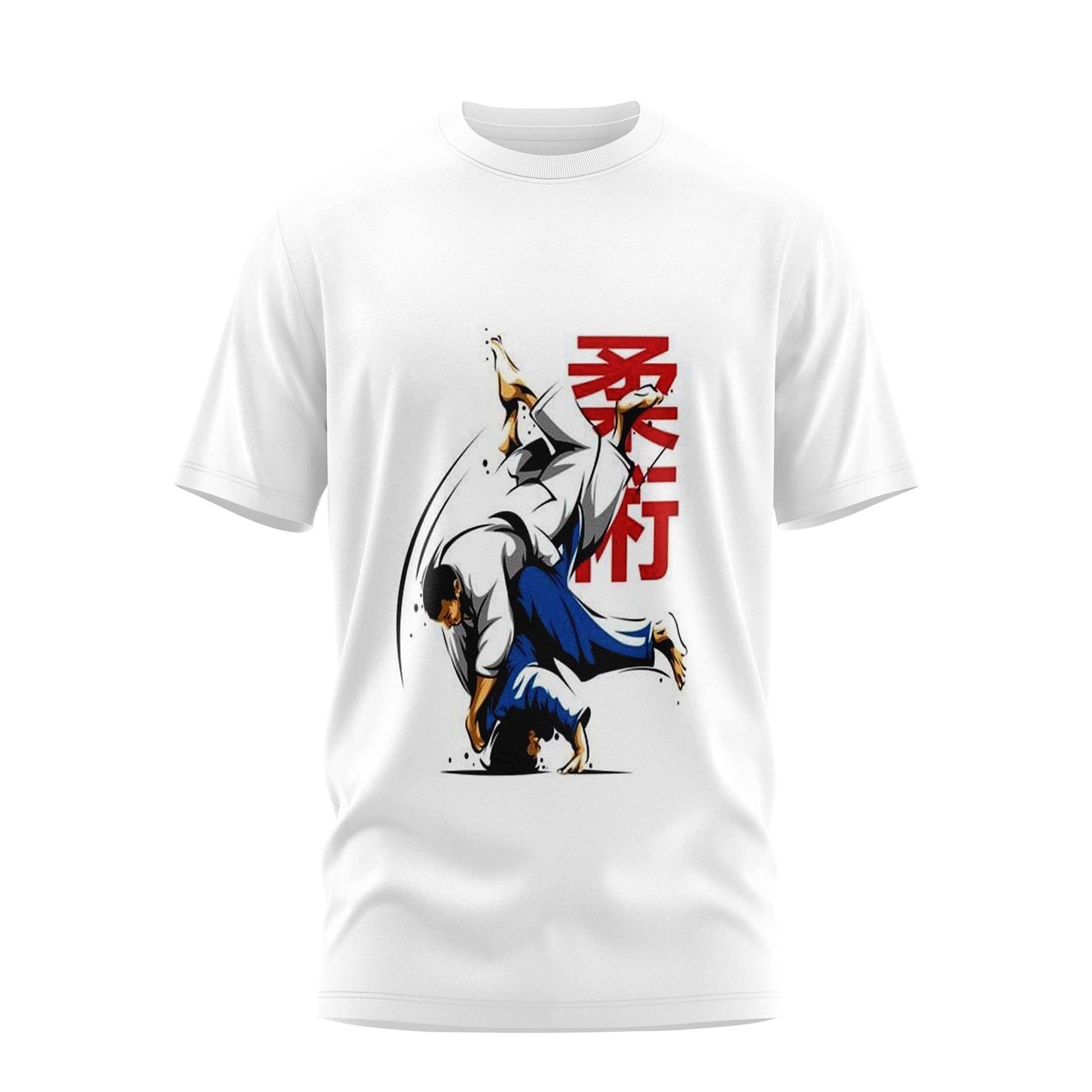 Samurai Duel White Cotton Tee